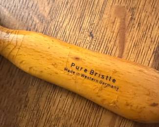 Pure Bristle Hair Brush Made in Western Germany second image
