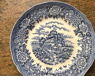 Salem China Co. English Village Ironstone Plate