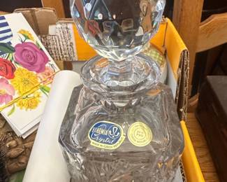 Bohemia Crystal Decanter with Stopper