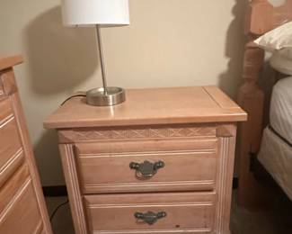Sumter Cabinet Company Spanish Mediterranean Style Two Drawer Nightstand