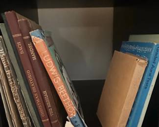 Collection of Classical Music Scores and Books