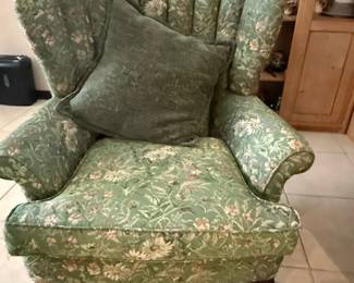 William Morris Willow Green Armchair