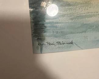 Watercolor Landscape Painting by Paul Steinbeck second image