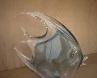 Murano Art Glass Fish Sculpture by Vincenzo Nason