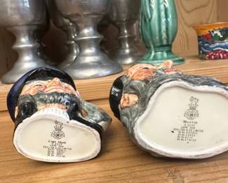 Royal Doulton Character Jugs  Capt. Ahab and Merlin Large second image