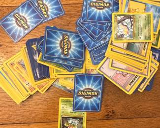 Mixed Lot of Digimon DigiBattle and Pokemon Trading Cards