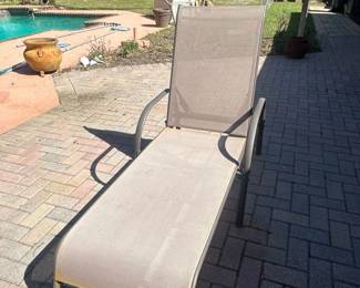 Outdoor Patio Chaise Lounge Chair