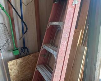 Werner foot Fiberglass Step Ladder