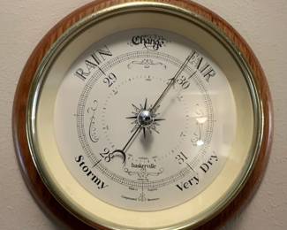 Baskerville Compensated Barometer