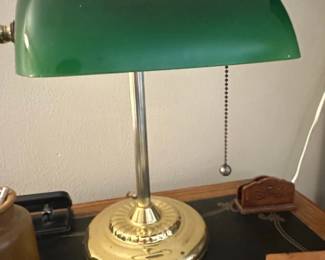 Vintage Bankers Lamp