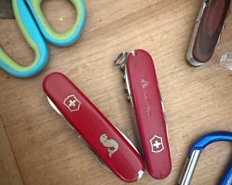 Victorinox Fisherman and Victorinox Angler Swiss Army Knives