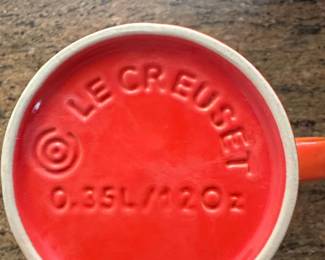 Le Creuset Stoneware Mug  Flame Orange second image