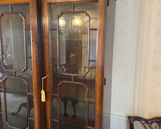 Elegant Dining Room China Cabinet W/ Bottom Storage