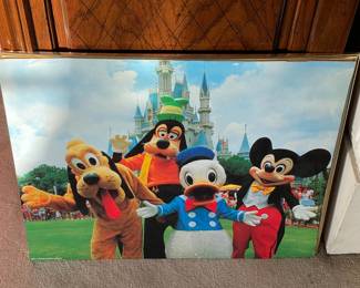 Vintage Disney World Poster