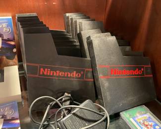 Vintage Nintendo Game Sleeves