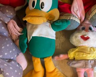 Vintage "Plucky Duck" Tiny Toon Plush