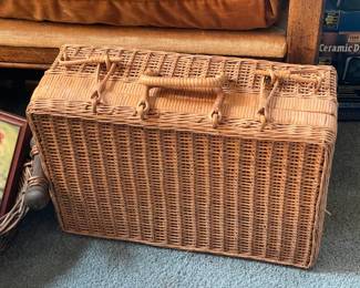 Wicker Picnic Basket
