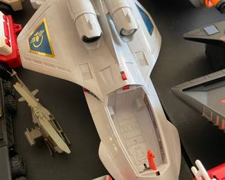 Vintage Rocket Ship Toy