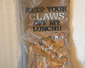 Vintage Garfield Paper Lunch Bags