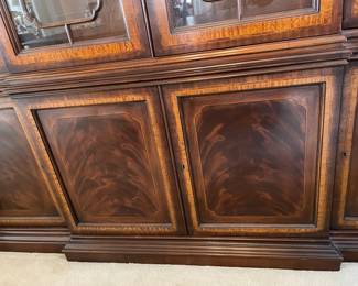 Elegant Dining Room China Cabinet W/ Bottom Storage