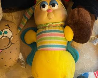 Vintage Glo Worm Plush