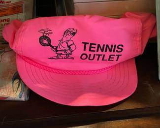 Vintage Tennis Outlet (Hackensack, NJ) Pink Hat
