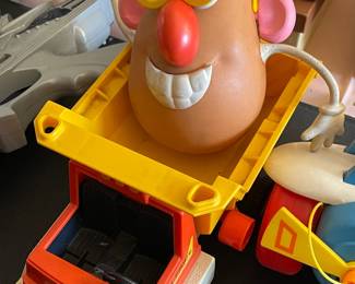 Vintage Fisher Price Truck W/ Mr.Potato Head