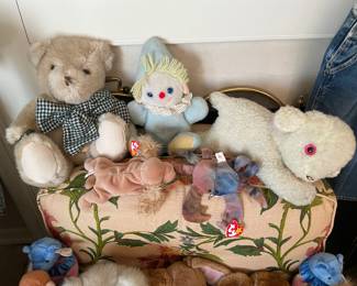 Assorted Vintage Plushies