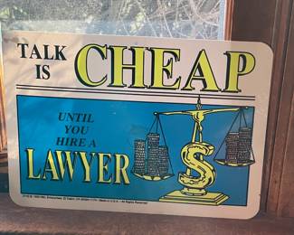 Lawyer Sign