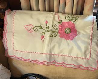 Embroidered Table Linen