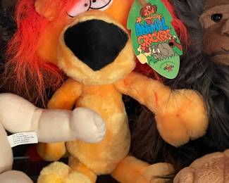 Vintage Animal Crackers Lion Plush W/ Tag