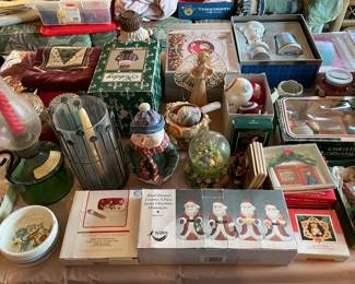 Assorted Christmas Decor