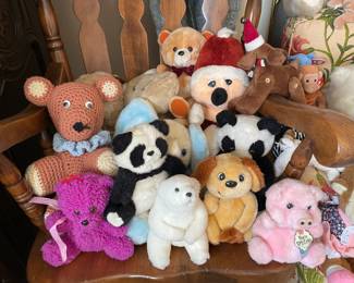Assorted Vintage Plushies