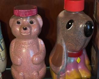 Vintage Sand Art Bottles