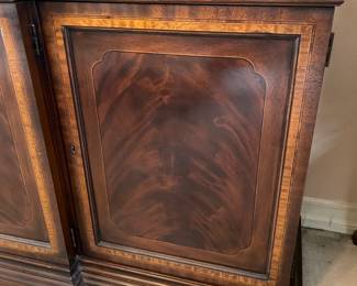 Elegant Dining Room China Cabinet W/ Bottom Storage