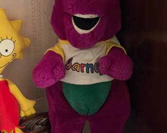 Vintage Barney W/ Tshirt Plush