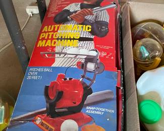 Batter Up! Automatic Pitching Machine