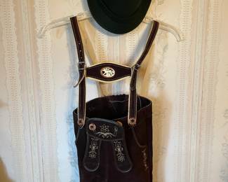 Authentic Children's German Lederhosen Outfit 