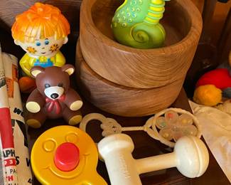 Vintage Squeaky Toys