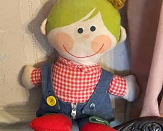 Vintage 1970s Playskool Dapper Dan Plush