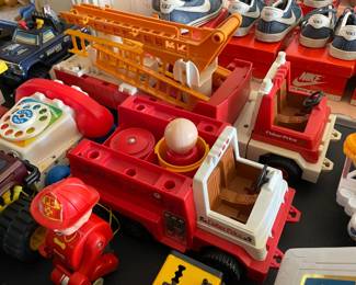 Vintage Fisher Price Fire Trucks