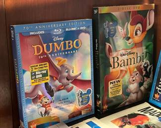 SEALED Disney Blu-Ray DVDs