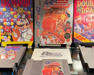 Vintage Nintendo NES "Double Dribble"