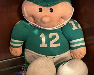 Vintage Kamar NY Jets Football Player Plush