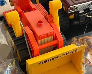 Vintage Fisher Price Construction Vehicle