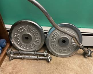 Weider Barbell Set