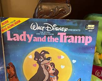 Vintage Children's Disney Record Albums
