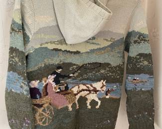 BRAND NEW WITH TAGS Handmade Lauren Ralph Lauren "Irish Sea" Sweater