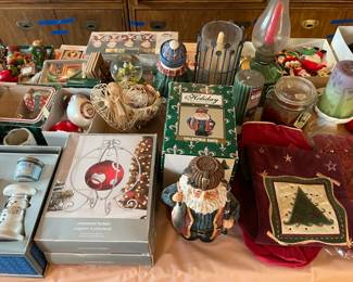 Assorted Christmas Decor