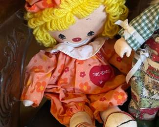 Vintage Tag Along Clown Doll